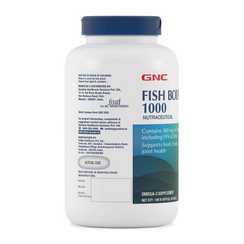 Buy Gnc Fish Body Oil Online In India At Best Prices